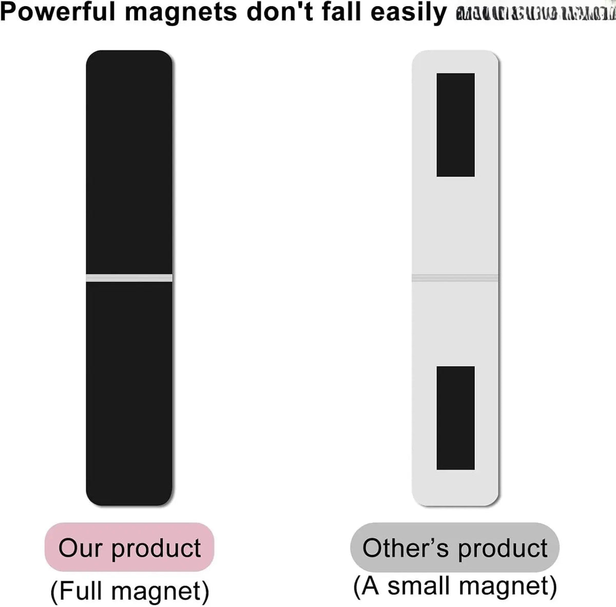 Magnetic Bookmarks, 15-Piece Durable Paper & Metal Colorful Set with Powerful Magnets - 5 cm Whole-Side Magnet, Resist Wear and Tear, Prevent Falling Off Books, Stay Organized Office Stationery (Misty, Ocean, Emerald), Students