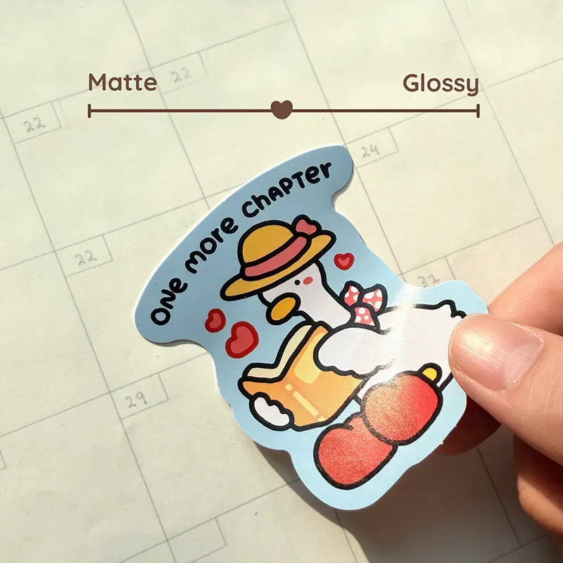 Coco Wyo Cute Things - Vinyl Sticker Pack (100pcs) - Aesthetic, DIY, Decorative Kawaii Planner Stickers for Office Stationery, Labeling & Crafts for Adults