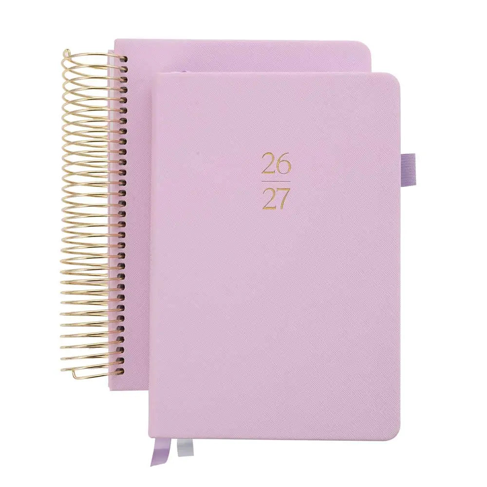 2026-27 Monthly & Weekly Planner Illustrated Pre-Made Bullet Journal August-July for Organized Planning