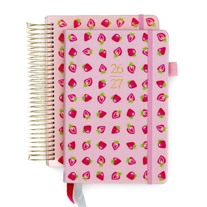 2026-27 Monthly & Weekly Planner Illustrated Pre-Made Bullet Journal August-July for Organized Planning