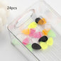 24pcs/12pcs Color Mini Bill Clip, Melon Seed Shaped Clip, Label Clip, DIY File Index Classification Clip Bookmark Clip, Office and Study Supplies