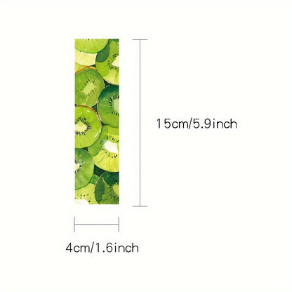 30pcs Colorful Fruit Bookmark Book Decoration Cards Reading Marking Cards Fresh Fruit Hand Account Small Cards