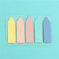 100pcs Portable And Practical Stickers - Creative Instruction Markers For Students, Index And Note Stickers, Small Strip Plastic Bookmark Stickers