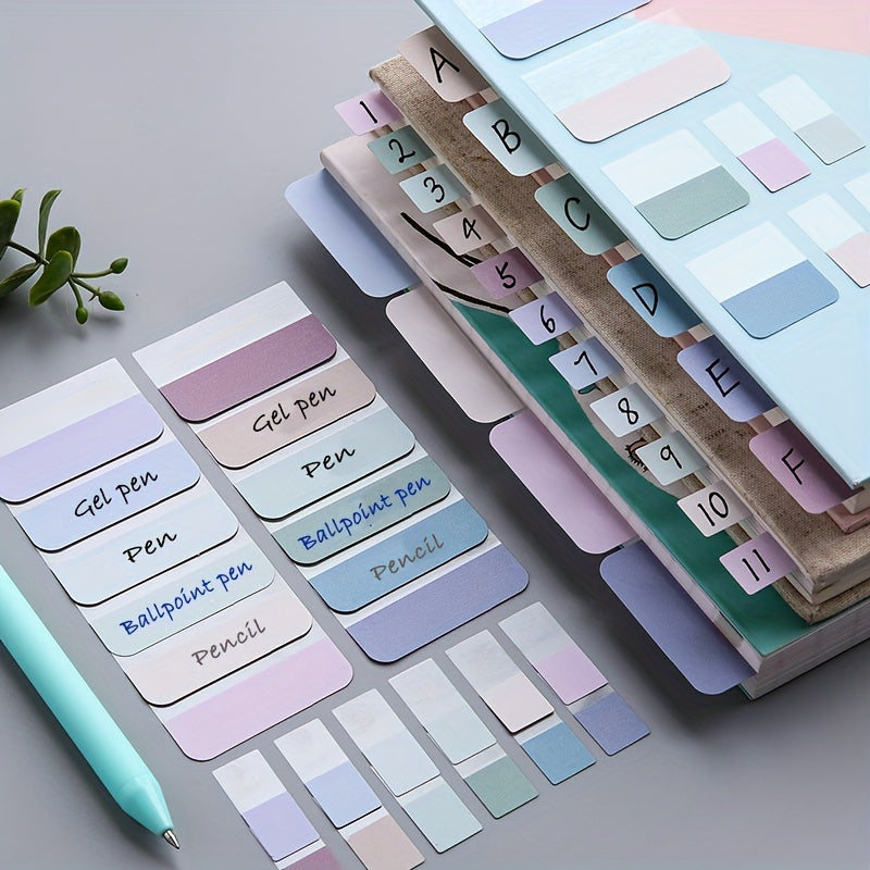 Transparent Sticky Note Index Tabs And Arrow Flags for Marking Pages, Perfect for Planners, Stickers, And Use in Offices Or Schools.