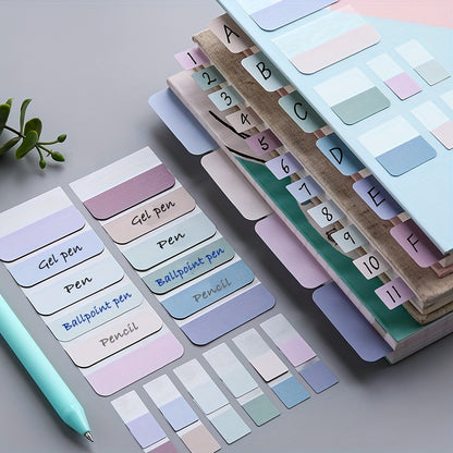 Transparent Sticky Note Index Tabs And Arrow Flags for Marking Pages, Perfect for Planners, Stickers, And Use in Offices Or Schools.