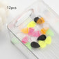 24pcs/12pcs Color Mini Bill Clip, Melon Seed Shaped Clip, Label Clip, DIY File Index Classification Clip Bookmark Clip, Office and Study Supplies