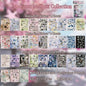 2 Styles 30 Sheets Dreamcore Aesthetic Sticker Book – Frutiger Aero Die-Cut Glossy Matte Textured Stickers for Journaling, Scrapbooking, Collage Art & INS Softcore Decor Premium Coated Paper Dreamy Spread