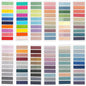 1200 count Morandi Sticky Tabs, Translucent Book Tabs Page Markers