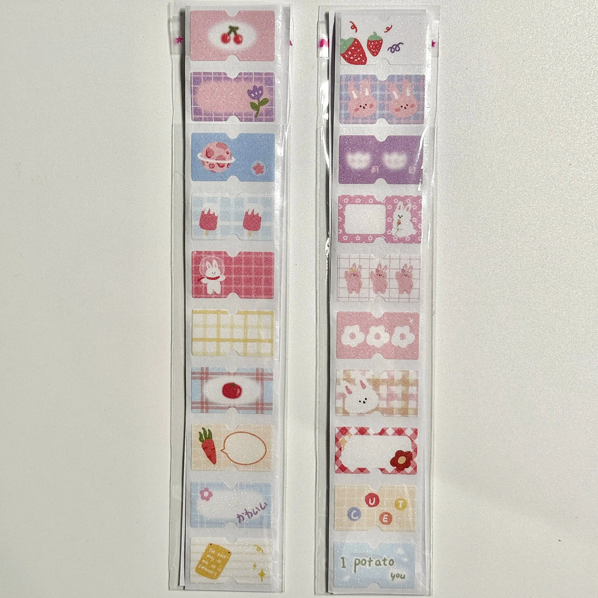 Kawaii Planner Stickers Index Stickers Bookmarks Index Tabs Labeling Tabs Sample Pack