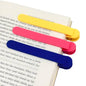3Pcs Automatic Bookmark, Silicone Smart Book Marks for Reading Women, Men, Kids,Cute Unique Book Markers Bookmark Clip Reading Accessories Gifts for Book Lovers