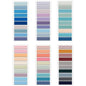1200 count Morandi Sticky Tabs, Translucent Book Tabs Page Markers