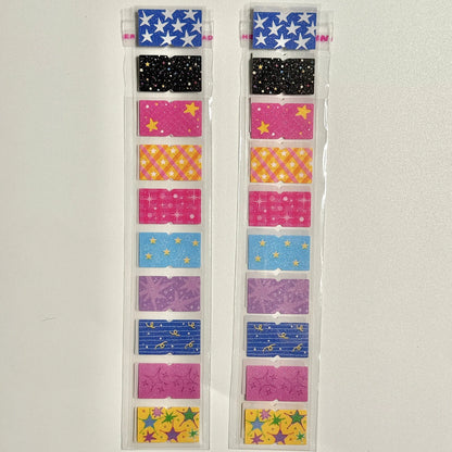 Kawaii Planner Stickers Index Stickers Bookmarks Index Tabs Labeling Tabs Sample Pack
