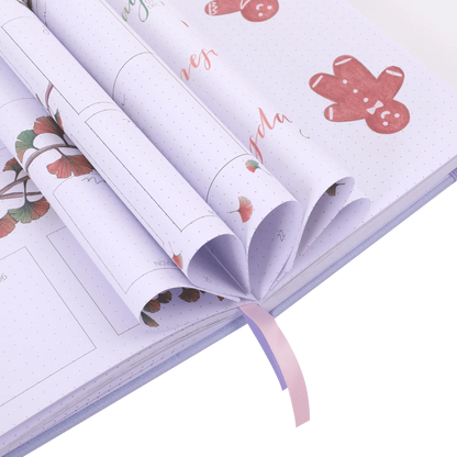 2026-27 Monthly & Weekly Planner Illustrated Pre-Made Bullet Journal August-July for Organized Planning