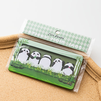 150pcs of Adorable Animal-Themed Thumb Index Tabs, Reusable Side Markers for Books, Vibrant Sticky Notes Suitable for Office And School Use