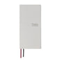 Undated Weekly Planner Notebook Pocket Organizer Appointment Book Journal Notebook A6 Week Plan Notepad (Beige with cover)