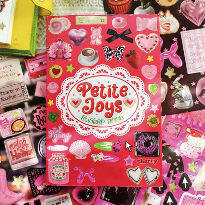 A5 Girlhood Retro Aesthetic Sticker Book (30 Sheets, Single/Bundle) - 550-630+ Pre-cut Glossy Vinyl Decals, Cute Stickers, Teenage Girls Gifts, Scrapbooking Paper Decor, Coquette Accents