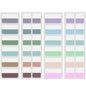 240 Pcs Sticky Index Tabs, Colored Book Sticky Tabs for Notebooks, 1 Inch