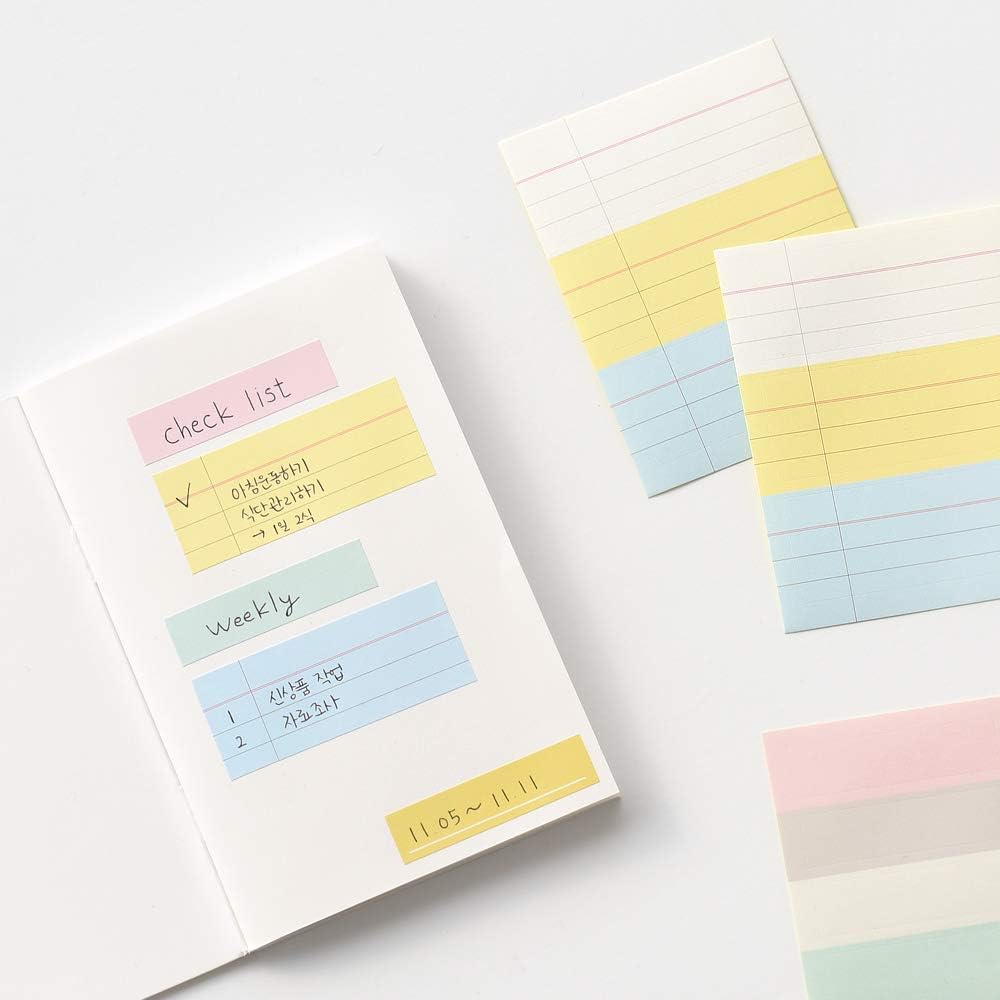 Monolike Message & Label Sticker ver.1 Set - Mini Size Cute Stickers, Index Stickers