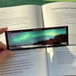 3Pcs Ocean Scenery Semi-transparent Acrylic Bookmarks, Blue Sea Boat Silhouette Clear Page Markers, Aesthetic Reading Book Accessories for Book Lovers, Journal Decor & Gifts