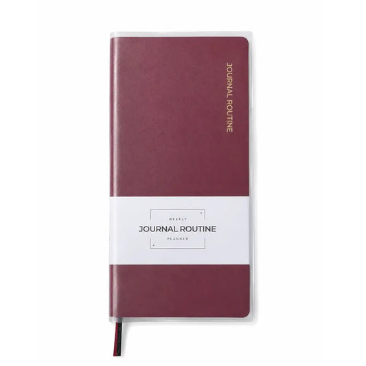 Weeks Planner Notebook – 144 Pages, Hardcover Slim Weekly Planner, Monthly & Weekly Layout, Pocket Planner, 100 GSM Paper