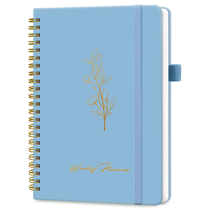 Taja Undated Weekly Planner, To Do List Notebook with Habit Tracker, A5