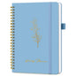 Taja Undated Weekly Planner, To Do List Notebook with Habit Tracker, A5