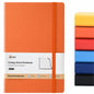 SUIN A5 Hardcover Lined Journal Notebook, Black, 1 Pack, 200 Pages