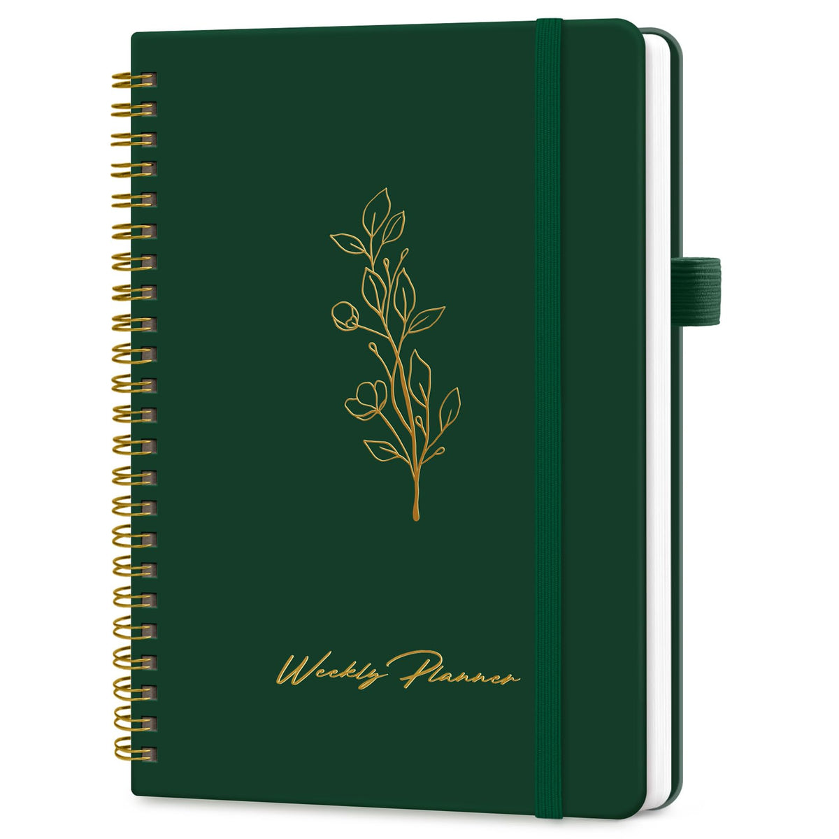 Taja Undated Weekly Planner, To Do List Notebook with Habit Tracker, A5