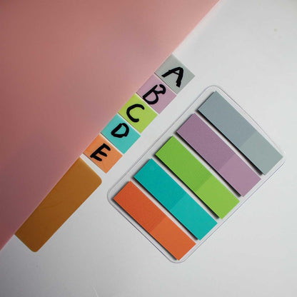 ELII 300 Pcs Tabs 2 Inch Sticky Index Tabs,Writable Book Tabs Pastel