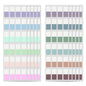 240 Pcs Sticky Index Tabs, Colored Book Sticky Tabs for Notebooks, 1 Inch