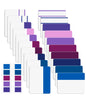 Mr. Pen- Sticky Index Tabs, 500 Pcs, 21 Sets, Earthy