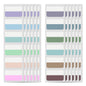 240 Pcs Sticky Index Tabs, Colored Book Sticky Tabs for Notebooks, 1 Inch