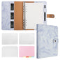 FYY A5 Binder Refillable Planner Notebook 6 Ring, Brown