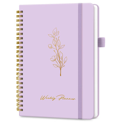 Taja Undated Weekly Planner, To Do List Notebook with Habit Tracker, A5