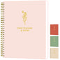 Simple Daily Planner Undated & To Do List Notebook for Work - Terracotta