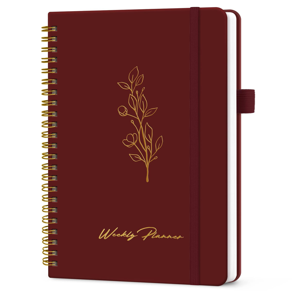 Taja Undated Weekly Planner, To Do List Notebook with Habit Tracker, A5