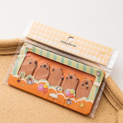 150pcs of Adorable Animal-Themed Thumb Index Tabs, Reusable Side Markers for Books, Vibrant Sticky Notes Suitable for Office And School Use