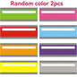 2/4pcs Colorful Reading Guide Strips | Line Trackers to Improve Reading Comprehension, Transparent, Durable Bookmark Accessories for Books, Articles & Study Guides, Made of Polyethylene Terephthalate, Random Colors
