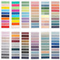 Lysas 1200 Pcs Morandi Sticky Tabs, Translucent Book Tabs Page Markers