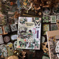 Vintage Stickers 20 Sheets Scrapbooking Supplies Journaling Decals (Nature)