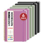 Taja Large Spiral Lined Notebook for Work, Journal for Women & Men
