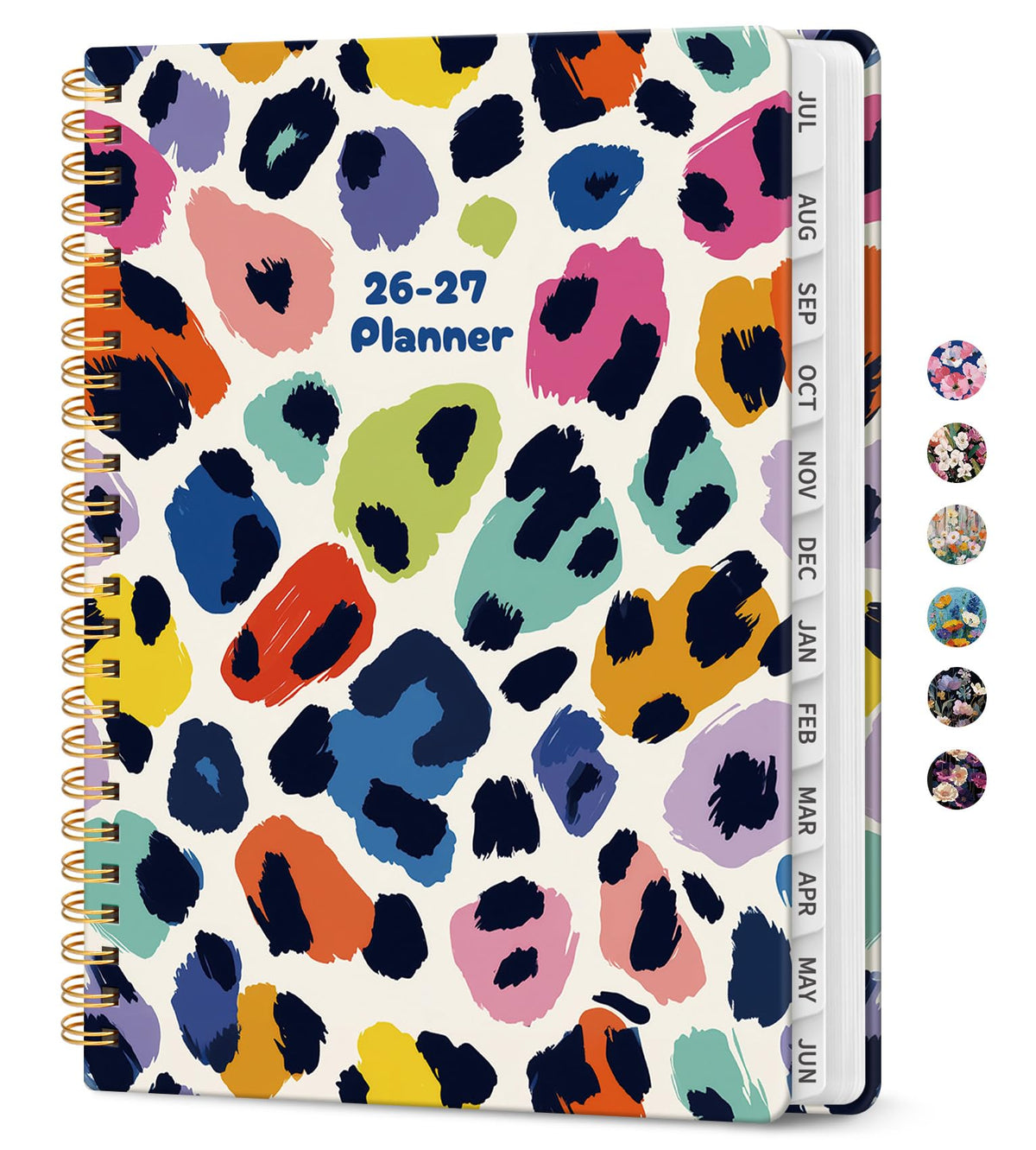 Planner 2026-2027, Jul 2026-Jun 2027 Academic Monthly & Weekly Planner