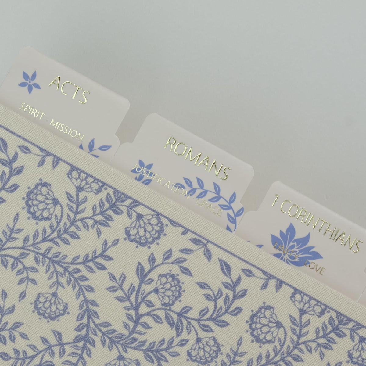 UPAFEXXI-Bible Tabs with Book Summaries, 3D Gold Foil Embossed Lettering
