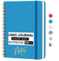 Lined Spiral Journal Notebook, A5 College Ruled Notebook for Note-Taking