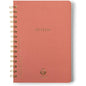 DesignWorks Ink Textured Spiral Notebook, Juniper Green, 8.25 x 11.625 in
