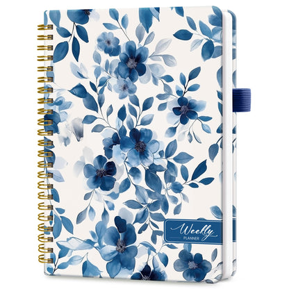 Taja Undated Weekly Planner, To Do List Notebook with Habit Tracker, A5