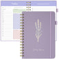 Oucaru Undated Weekly Planner A5, 52-Week Goal & Habit Tracker Notebook
