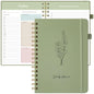 Oucaru Undated Weekly Planner A5, 52-Week Goal & Habit Tracker Notebook