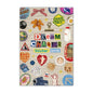 PRSTINCOL Vintage Sticker Book with 30 Pages of Ephemera Stickers, Aesthetic Junk Journaling Supplies for Scrapbooking Adults, 8.3 by 5.5 Inches, Over 550 Pieces