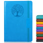 Biuwory Leather Journal Notebook,256 Thick Lined Pages,Hardcover 5.7"×8.3"